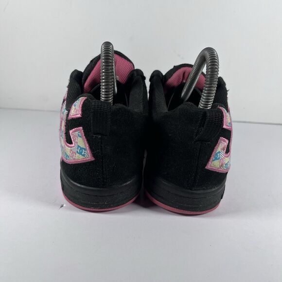 DC Shoes Court Graffk SE Lace Up Athletic Skateboard Shoes Youth Girls Size 4 - Picture 4 of 8